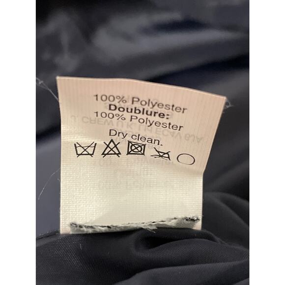 J. Crew Navy and Silver Sequin Skirt Size 2 - Picture 7 of 7